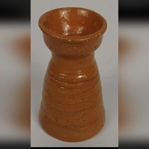 Vintage Handmade Studio Pottery Bud Vase Signed AGB 1974